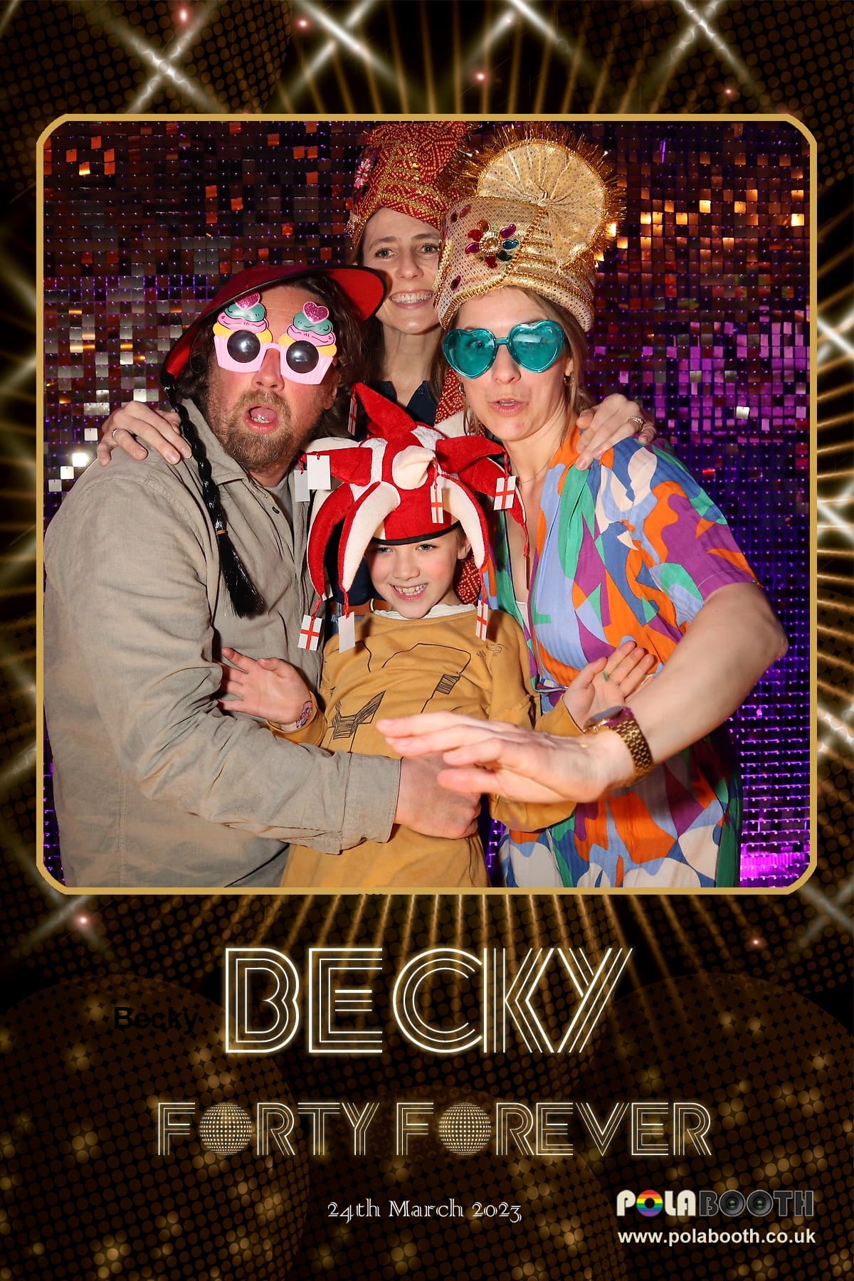 Becky's Birthday Party Photobooth Hire