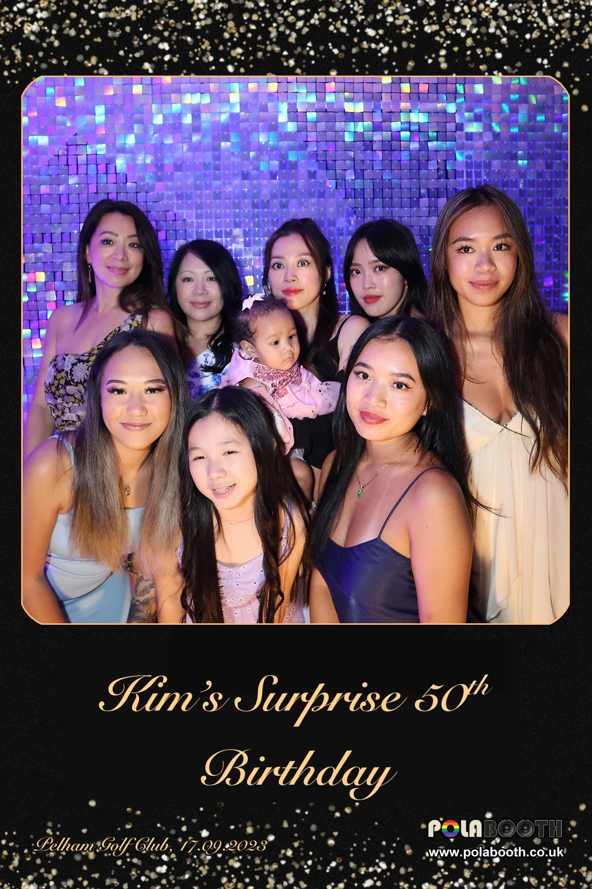 Kim's Birthday Party Retro Photobooth Hire