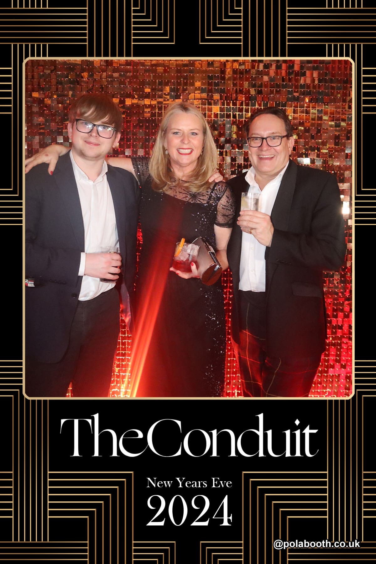 The Conduit NYE 2024- Covent Garden Photo booth hire