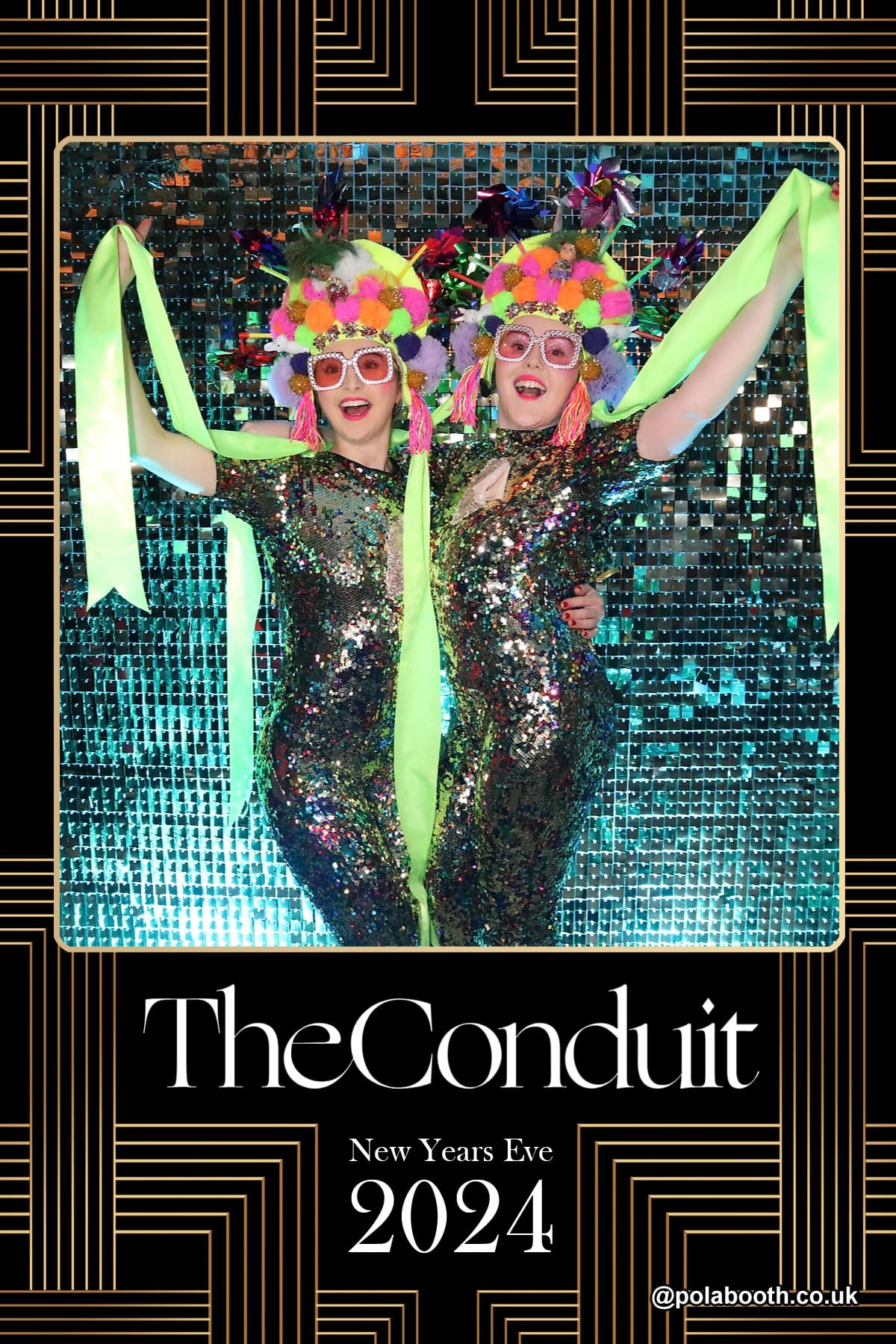 The Conduit NYE 2024- Covent Garden Photo booth hire